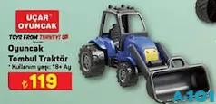 UÇAR OYUNCAK TOMBUL TRAKTÖR UÇAR OYUNCAK TOMBUL TRAKTÖR